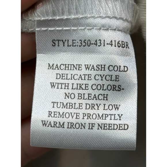 Roper Shirt Womens Medium Beige Western Pearl Snap Southwestern Cowgirl Rodeo - Picture 7 of 9